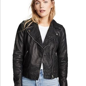 Madewell Washed Leather Moto Jacket